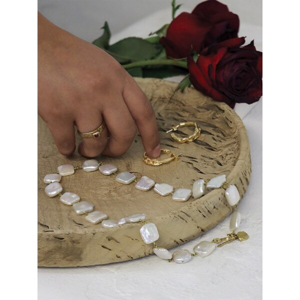 Amelia Hoop Earrings Lifestyle 16